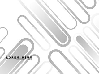 Abstract white background. Minimal geometric gray gradient white light background abstract design. Gray gradient pattern white background.