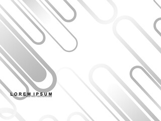 Abstract white background. Minimal geometric gray gradient white light background abstract design. Gray gradient pattern white background.