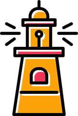 Lighthouse Vector Icon