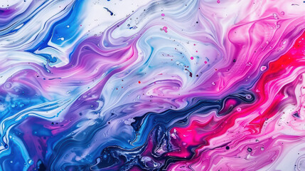 Abstract random color liquid marble background