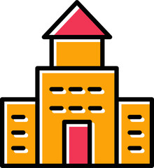 Residential Vector Icon