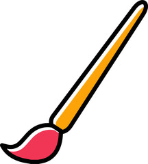 Paint Brush Vector Icon