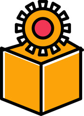Fototapeta premium SEO Packages Vector Icon