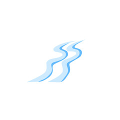 ski track vector