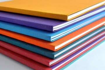 Beautifull photo of Notebooks white background