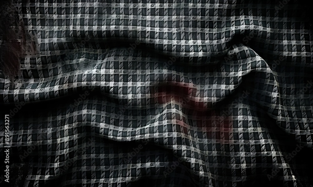 Poster subtle houndstooth pattern background