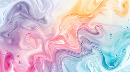 Abstract random color liquid marble background