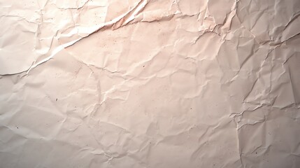 Crinkled parchment texture, subtle speckling and soft folds create an organic, earthy backdrop perfect for artistic presentations or minimalist design applications.