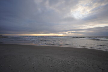 Sonnenuntergang an der Nordssee