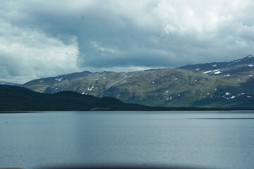 Obraz premium North of Sweden. Some pictures were taken in Norway, but it is just as nice as in northern Sweden. The air, the trees, the water, everything is absolutely stunning.