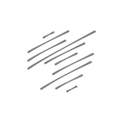 Abstract line shading