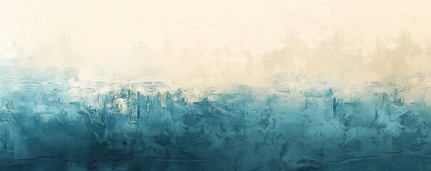 Subtle gradient of light blue and cream