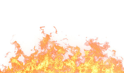Dynamic Horizontal Abstract Flame with Intense Sparkling Particle Effects