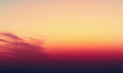 Fototapeta premium Soft gradient background in sunset colors