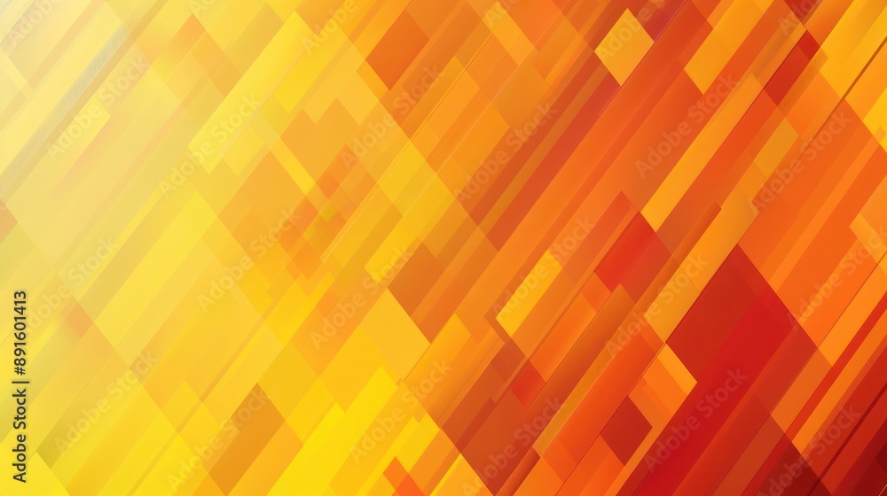 Poster minimalistic abstract background showcasing a gradient of warm yellows and oranges with minimalist g