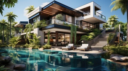 Fototapeta premium the house is on the market for 1. 5 million.