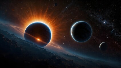 Absorption spectra are used to detect exoplanet atmospheres ai_generated