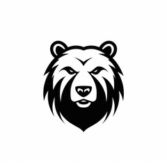 animal icon and logo on a white background Created with Generative AI technology