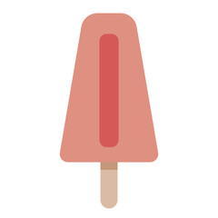 colorful sweet dessert popsicle ice lolly illustration, various color ice lolly set isolated on white background. vector illustration