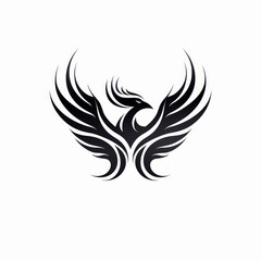 Obraz premium animal icon and logo on a white background Created with Generative AI technology