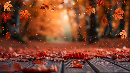 autumn leaves background