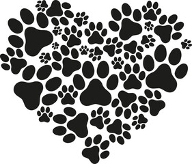 paw heart