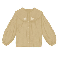 Obraz premium Ballon blouse vintage cream volor