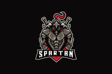 Spartan Esport Logo Template