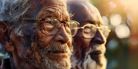 Obraz premium Diverse Aging Populations Reflecting Global Trends and Societal Impacts. Concept Aging Trends, Global Diversity, Societal Impacts, Diverse Populations