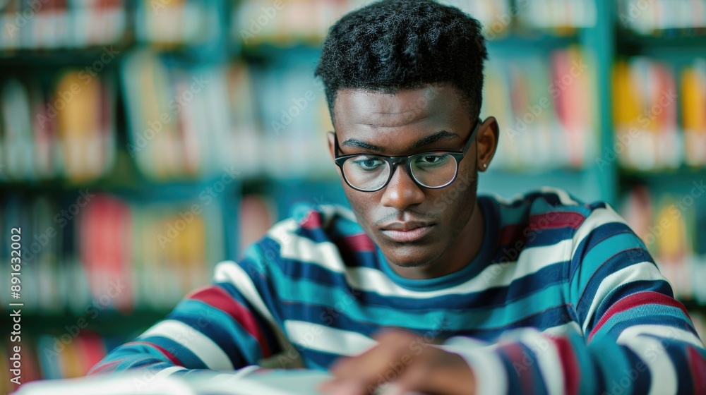 Poster a secondary school mentor or tutor is providing academic support and math skill enhancement to a foc