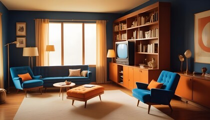 Photo interior modern design room 3d illustration