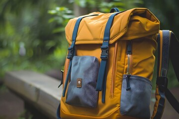 A school bag with an integrated Wi-Fi hotspot to ensure uninterrupted access to online resources.