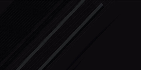Obraz premium abstract black and silver light gray with white gradient is surface with metal texture template soft lines technology dark black diagonal background.