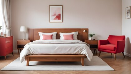 Photo interior modern design room 3d illustration