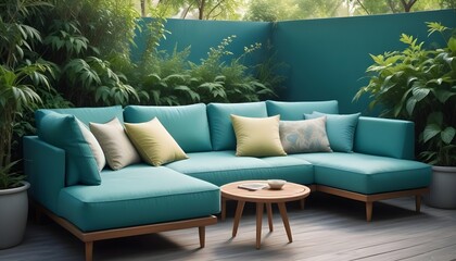 Photo interior modern design room 3d illustration