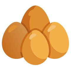illustration of an egg Illustration SVG