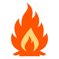 fire icon Illustration SVG