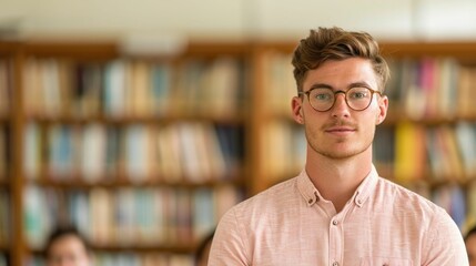Fototapeta premium Instructor Leading High School Students in Growth Mindset Workshop for Personal Development and Motivation Inspiring teaching mentoring young adults and fostering a positive mindset shift