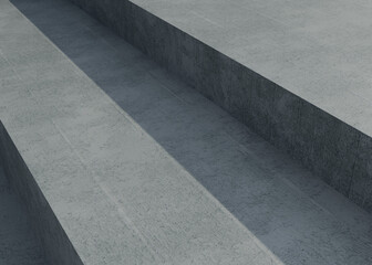 Fototapeta premium Podium display gray mockup background
