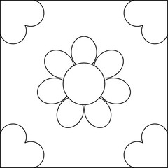 Sketch illustration silhouette vector drawing detail design decoration ornament baground icon logo pattern abstract decorative modern line 