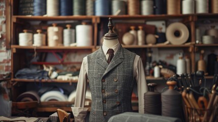 The Mannequin in Tailoring Shop