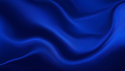 Obraz premium Abstract dark blue background in the form of blurred waves. Blank for design.