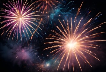 Fototapeta premium fireworks celebration