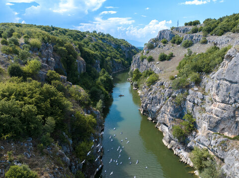 Kosova, Gjakova, river White Drin Canyon