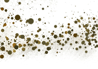 A sea of shimmering gold like a starry night sky