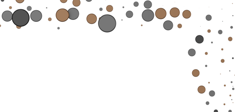 A simple modern background with a confetti like pattern of circles