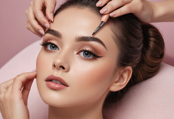 Naklejka premium Beauty Industry Trends Prompts 