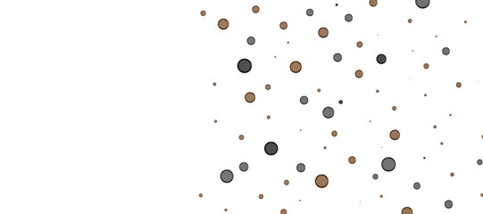 A sprinkle of stars in the night sky