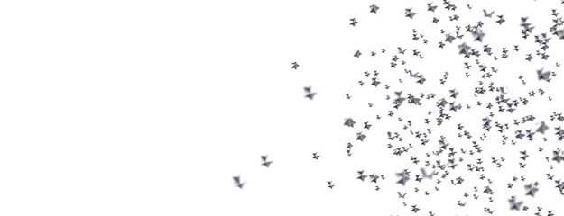 Obraz premium A starry night sky with a sprinkle of silver stars