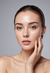  Write a product description for a hydrating face mist targeting dry skin. 